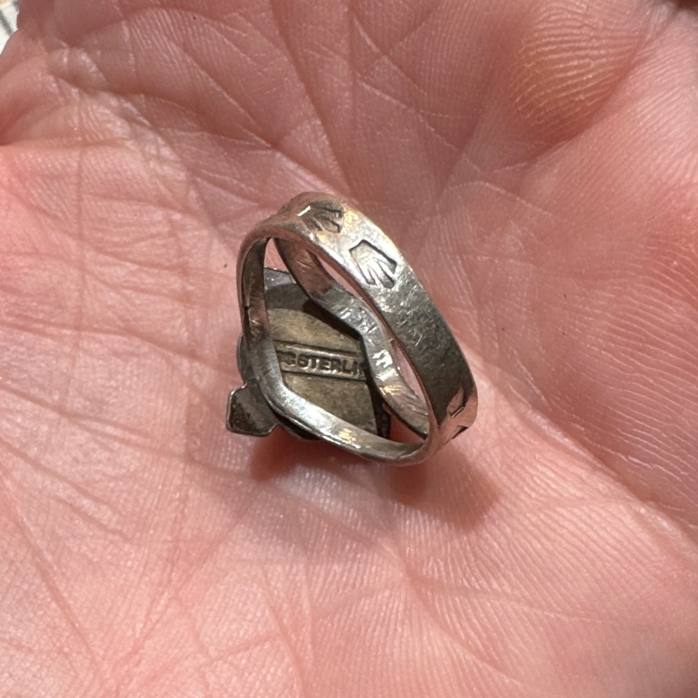 Silver Turquoise Ring - Picture 12 of 13